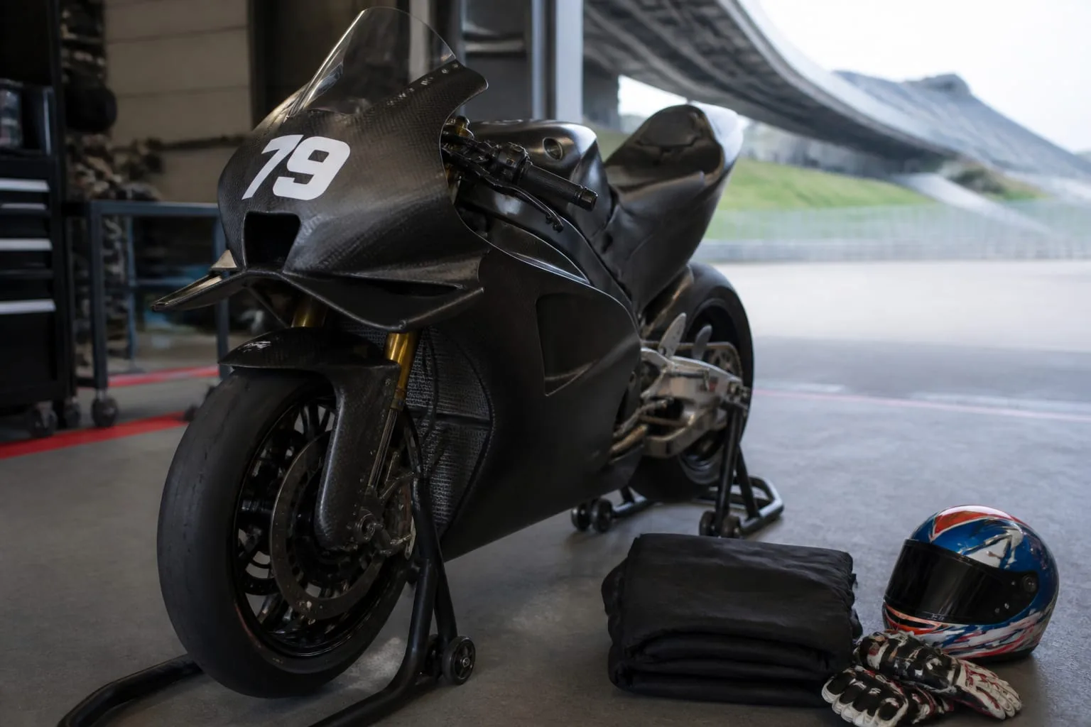 Motocicleta lui Ogura’s în Austria